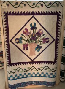 “Basket of Irises”